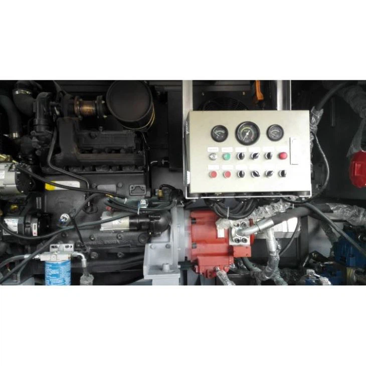 small portable concrete pump(002)