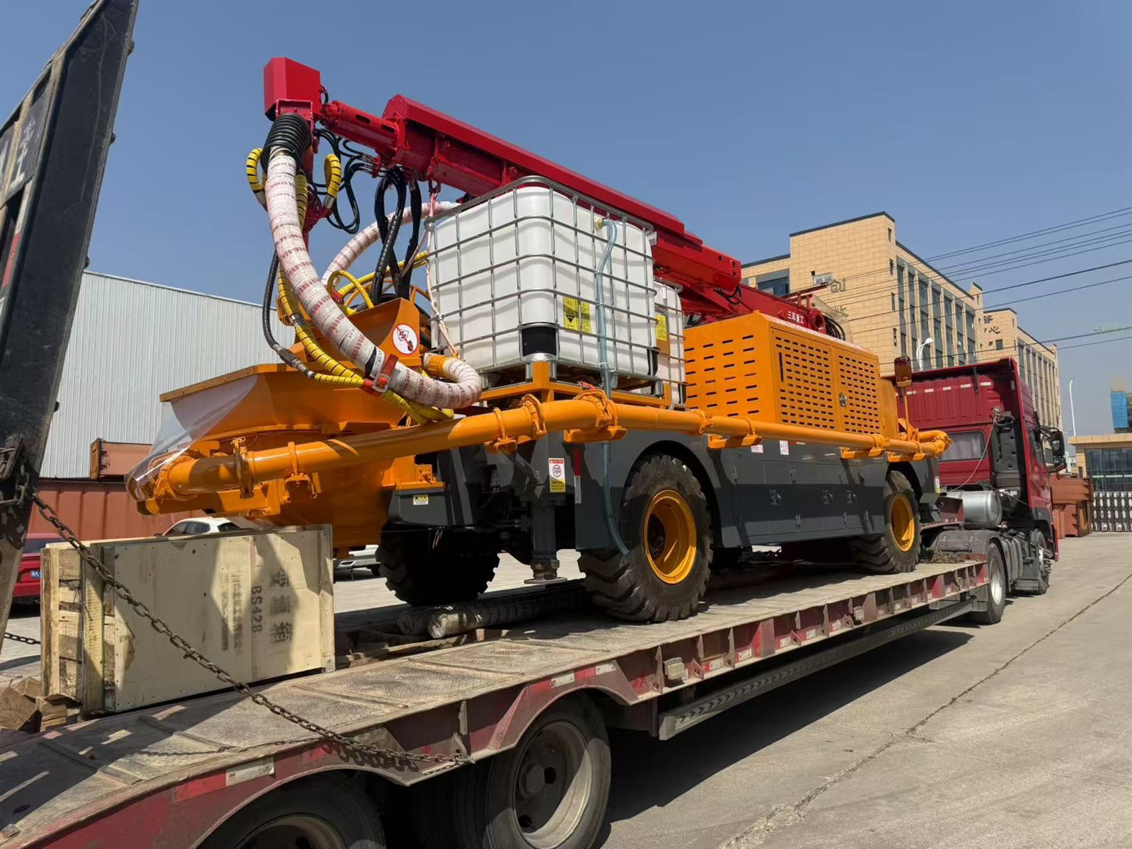 The test is necessary once the wet shotcrete machine arrived at the site 3 The test is necessary once the wet shotcrete machine arrived at the site 3